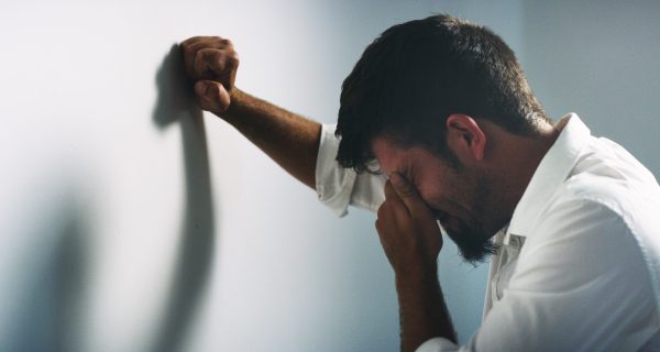 Unternehmer Ängste in wirtschaftlichen Schwierigkeiten