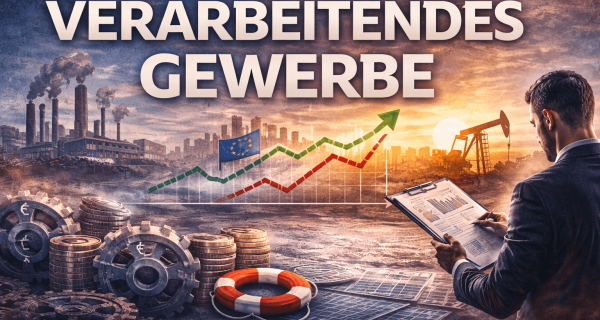 Entwicklung der Auftragseingänge im Verarbeitenden Gewerbe (Februar 2026)