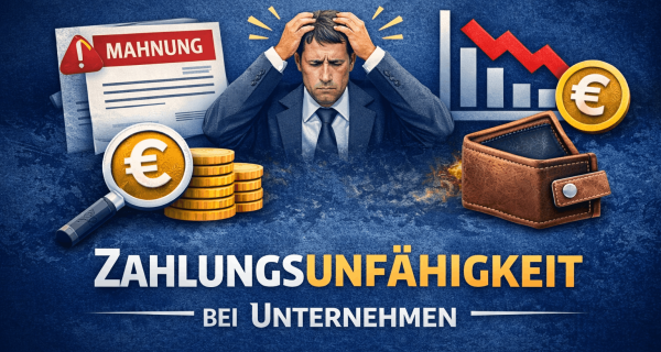 Was ist Zahlungsunfähigkeit bei Unternehmen?