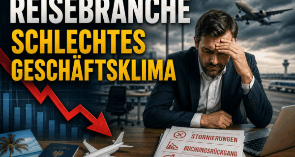 Reisebranche schlechtes Geschäftsklima
