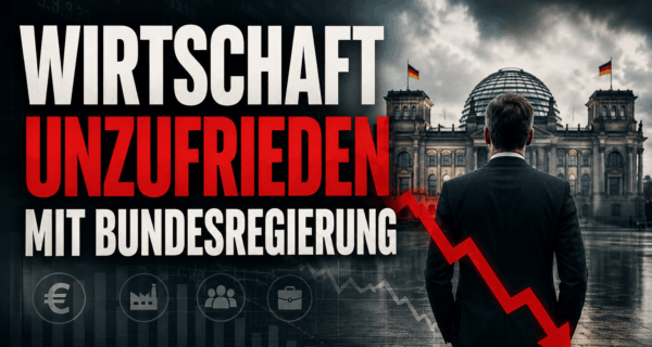 Wirtschaft unzufrieden mit Bundesregierung