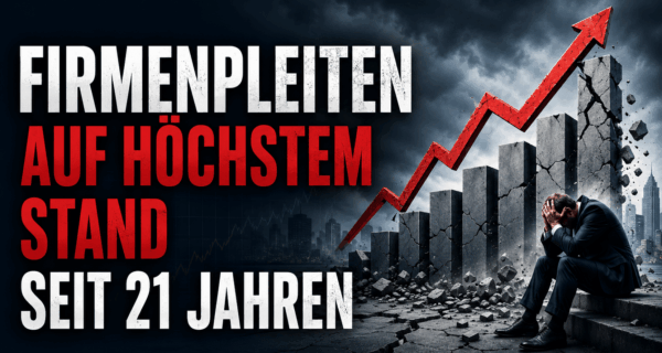 Firmenpleiten auf höchstem Stand seit 21 Jahren