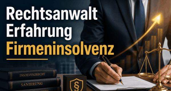 Rechtsanwalt Erfahrung Firmeninsolvenz