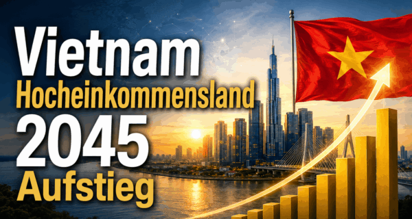 Vietnam Hocheinkommensland 2045 Aufstieg