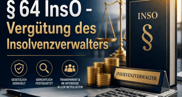 § 64 InsO Vergütung und Auslagen des Insolvenzverwalters