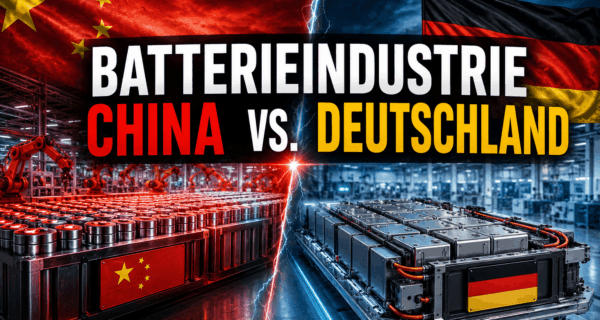 Batterieindustrie China vs. Deutschland