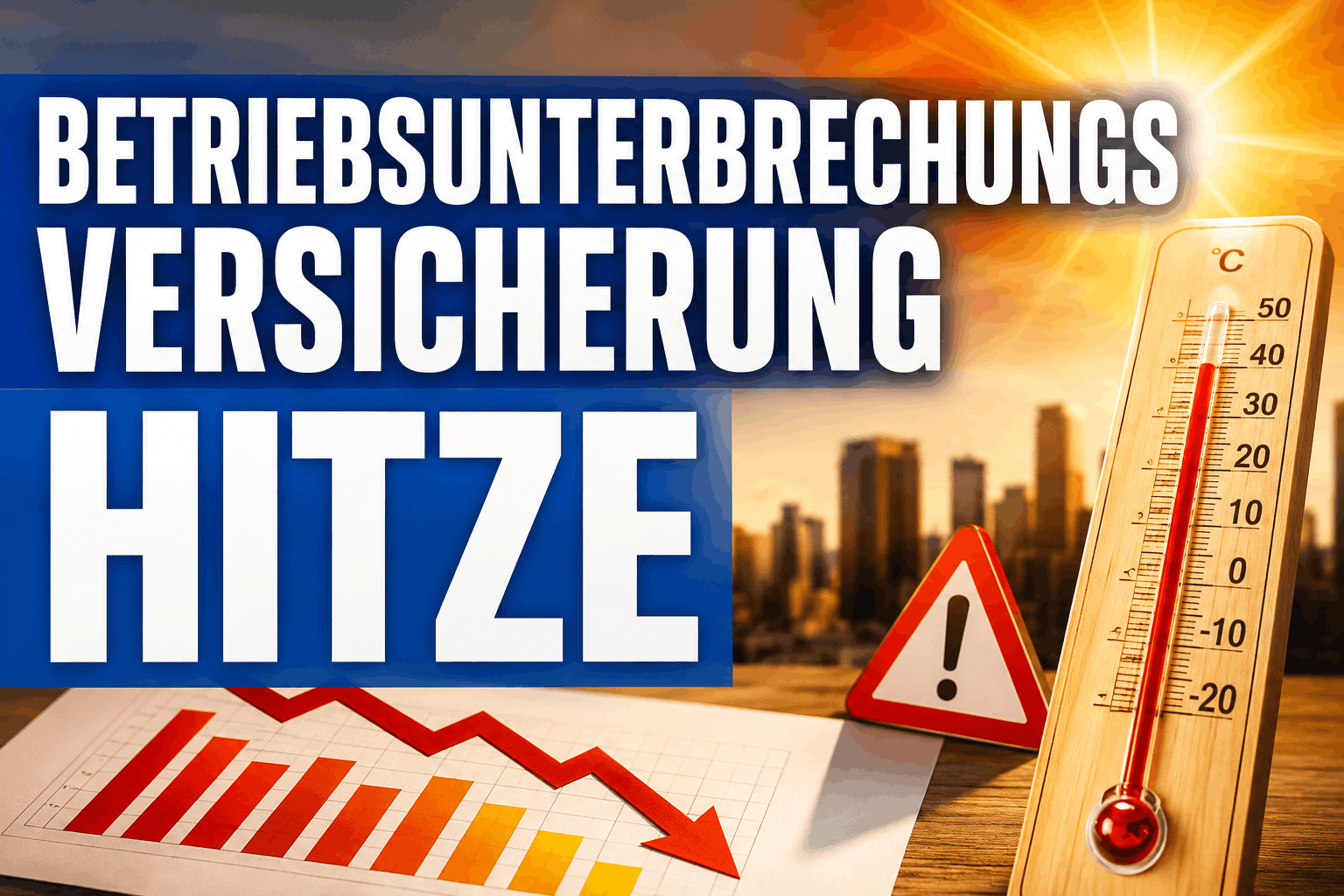 Betriebsunterbrechungsversicherung Hitze Betriebsunterbrechungsversicherung Hitze