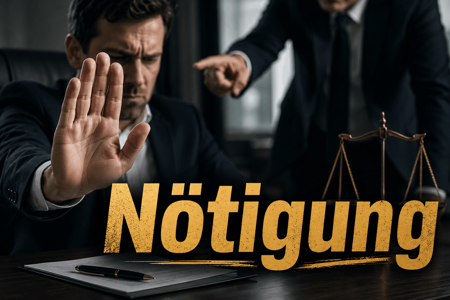 Nötigung Nötigung