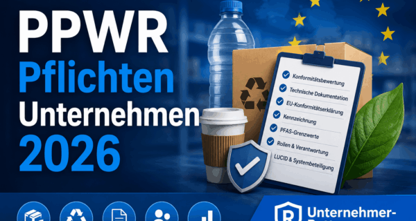 PPWR Pflichten Unternehmen 2026