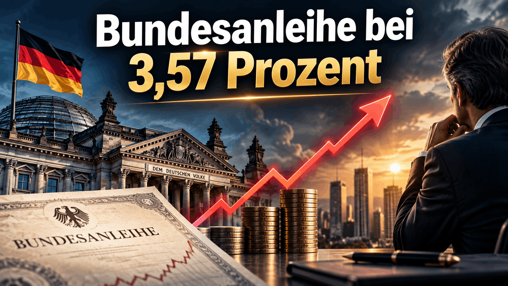 Bundesanleihe bei 3,57 Prozent Bundesanleihe bei 3,57 Prozent