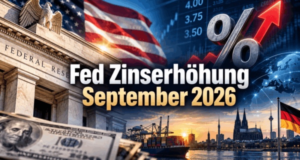 Fed Zinserhöhung September 2026