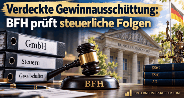 Verdeckte Gewinnausschüttung: BFH prüft steuerliche Folgen