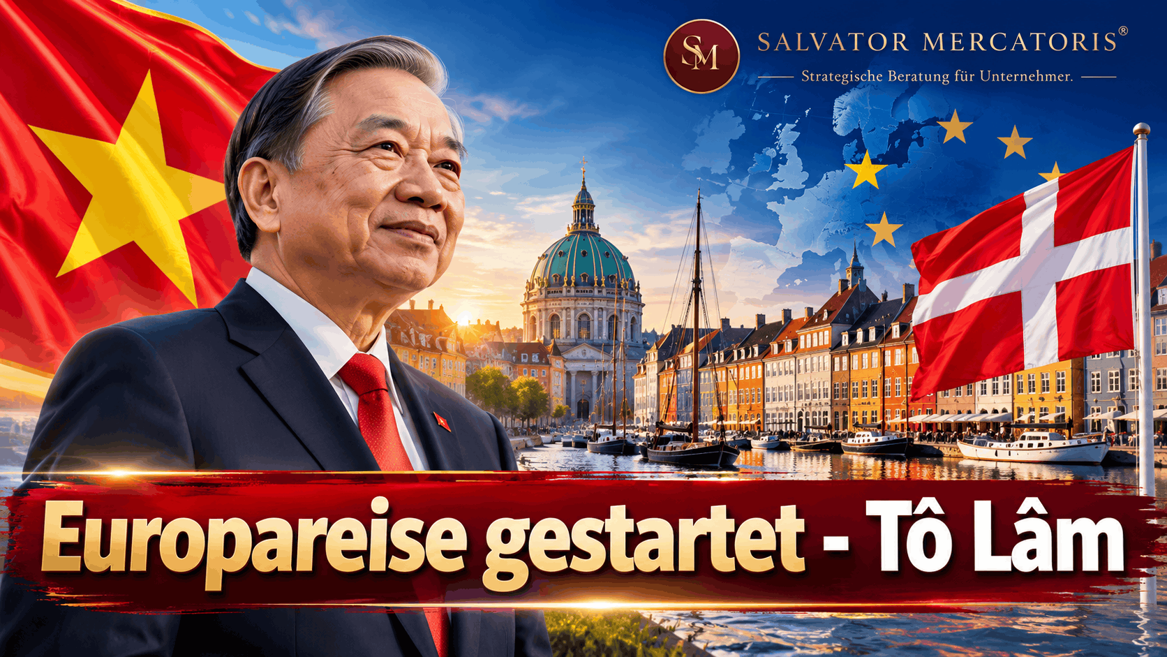 Europareise gestartet - Tô Lâm Europareise gestartet - Tô Lâm